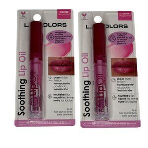 L.A. Colors Dragonfruit Lip Oil Duo | Sheer Gloss Moisturizing 2 Pack